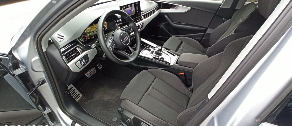 Audi A4 cena 119900 przebieg: 50383, rok produkcji 2021 z Lidzbark małe 562